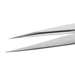 High Precision Tweezers, Style 0C9, Carbon Steel, Fine, Sharp, 3.5"